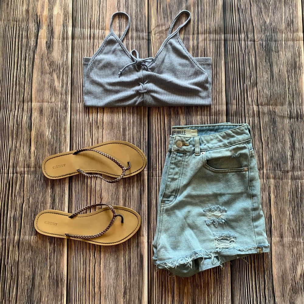 John Galt Periwinkle Tank Top